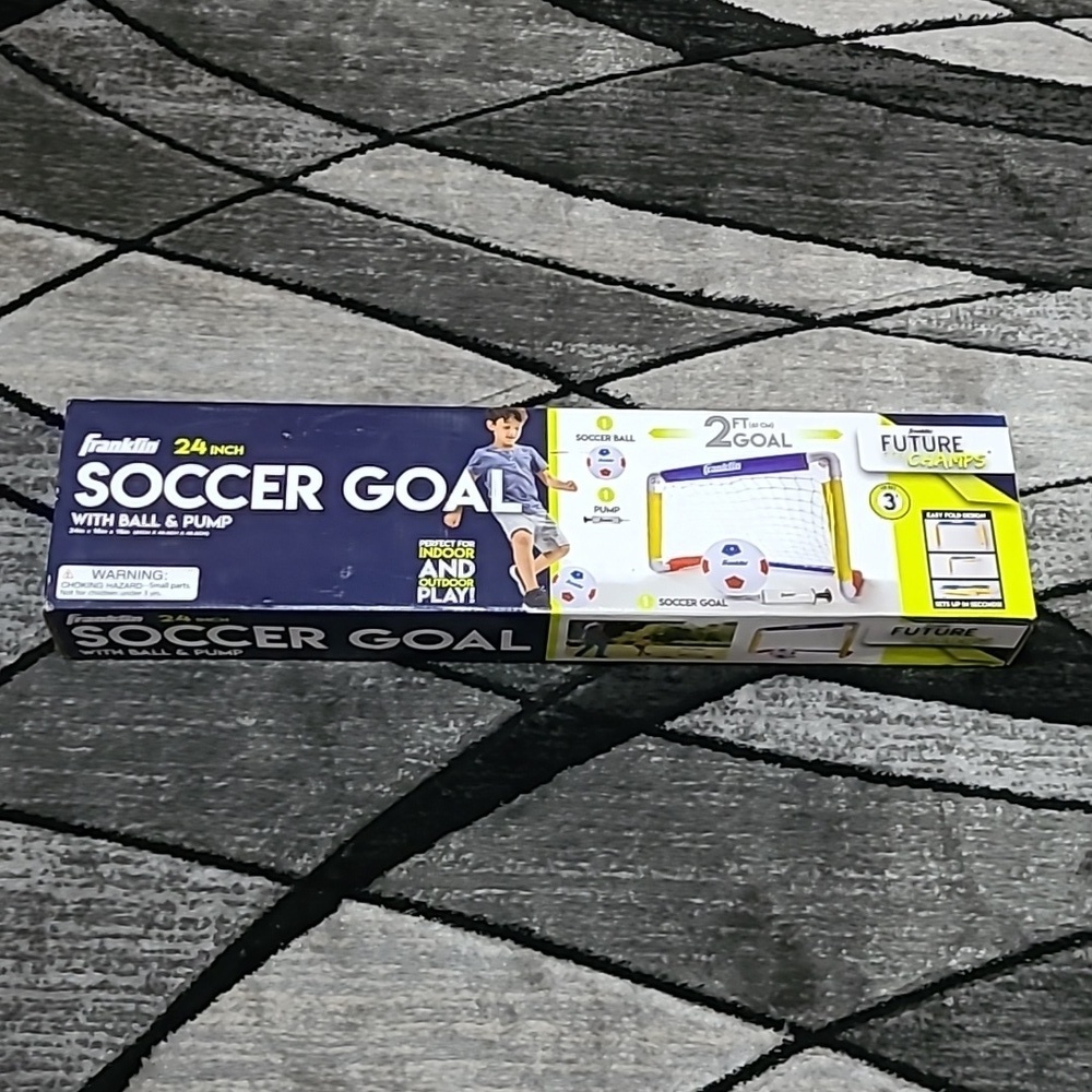 FRANKLIN 24 INCH  INDOOR & OUTDOOR SOCCER GOAL BALL PUMP